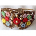 vintage miriam haskell bracelet