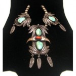 vintage native american necklace
