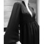 vintage ossie clark maxi dress gown