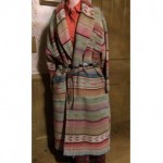 vintage ralph lauren southwest wrap coat