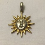 vintage sergio bustamante sterling pendant