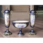 vintage sevres porcelain set