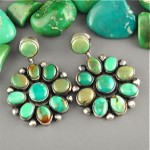 vintage turquoise earrings