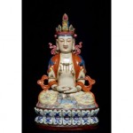 antique 18th century porcelain buddha