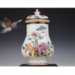 antique 18th century porcelain potpourri jar