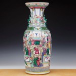 antique 19th century chinese large porcelain vase