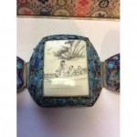 antique chinese cloisonne bone bracelet