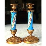 antique french candlesticks