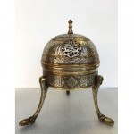 antique islamic incense burner