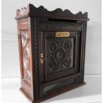 antique victorian letter box