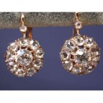 victorian diamond earrings