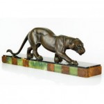 vinatge 1930s r rochard panther sculpture