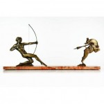 vintage 1930s berjean bronze sculpture