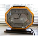 vintage 1930s electric clock