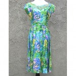 vintage 1950s day dress