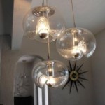 vintage 1960s koch & lowy biomorphic pendant light