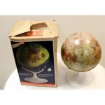 vintage 1960s moon globe