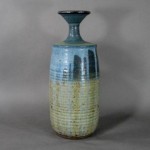 vintage 1970s raymond gallucci studio pottery vase