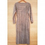 vintage 1970s silk linen dress