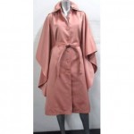 vintage 1980s misty harbor cape trench coat