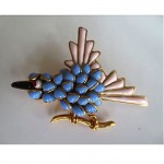 vintage 1997 chanel bird brooch