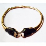 vintage givenchy panther choker