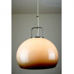 vintage harvey guzzini pendant light