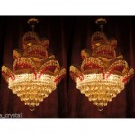 vintage pair 1960s french chandeliers