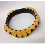 vintage rare bakelite piano bracelet