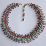 vintage schreiner necklace