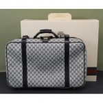 vintage small gucci logo suitcase