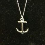 vintage tiffany anchor necklace