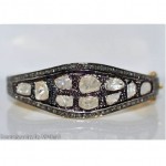 vintage victorian hand cut diamond bracelet