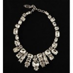 vintage ysl rhinestone necklace