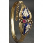 antique 1890s victorian bangle bracelet