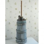 antique 19th century butter churn