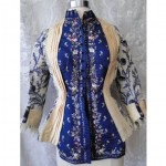 antique 19th century silk jacket