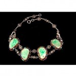 antique chinese jade necklace