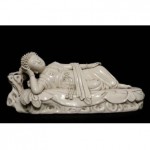 antique chinese porcelain sleeping buddha