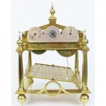 antique english brass congreve clock