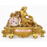 antique french mantel clock