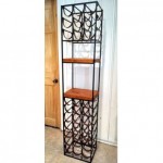 vintage arthur umanoff wine rack