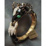 vintage ciner rams head bracelet