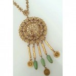 vintage goldette necklace