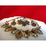 vintage juliana book piece parure