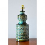 vintage mid-century ceramic table lamp