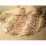 vintage norma kamali leopard dress