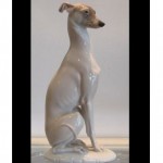 vintage rosenthal greyhound whippet figurine