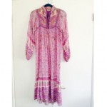 vintage starina indian gauze dress