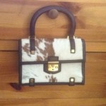 vintage tano cowhide purse